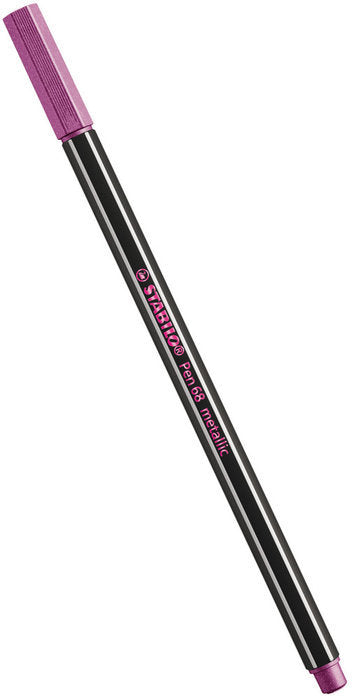 Rotulador Stabilo Pen 68 Metallic Rosa | Stabilo | Pack 10 Unidades