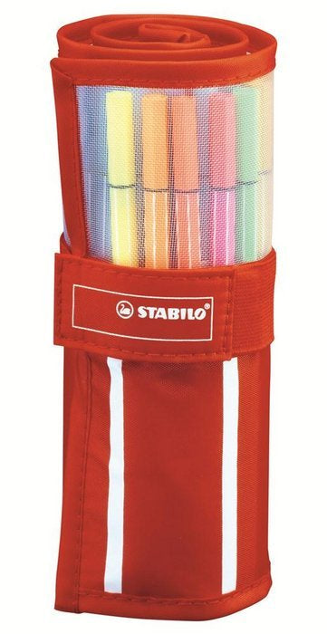 Estuche 25 colores rollerset stabilo pen 68 fan edition colores surtidos