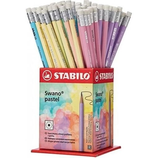 Expositor 72 lápices Stabilo Swano Pastel