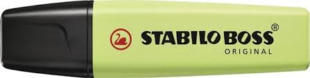 Marcador Stabilo Boss Pastel Chispa De Lima | Stabilo | Pack 10 Unidades