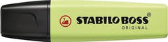 Marcador Stabilo Boss Pastel Chispa De Lima | Stabilo | Pack 10 Unidades