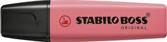Marcador Stabilo Boss Pastel Rosa Cerezo | Stabilo | Pack 10 Unidades