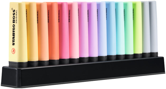 Marcador Stabilo Boss Pastel 15 Uds Deskset | Stabilo | Pack 1 Unidades