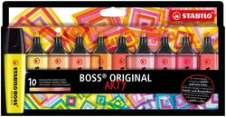 Marcadores fluorescentes Stabilo Boss Arty Pastel Colores Cálidos Imagen principal del producto