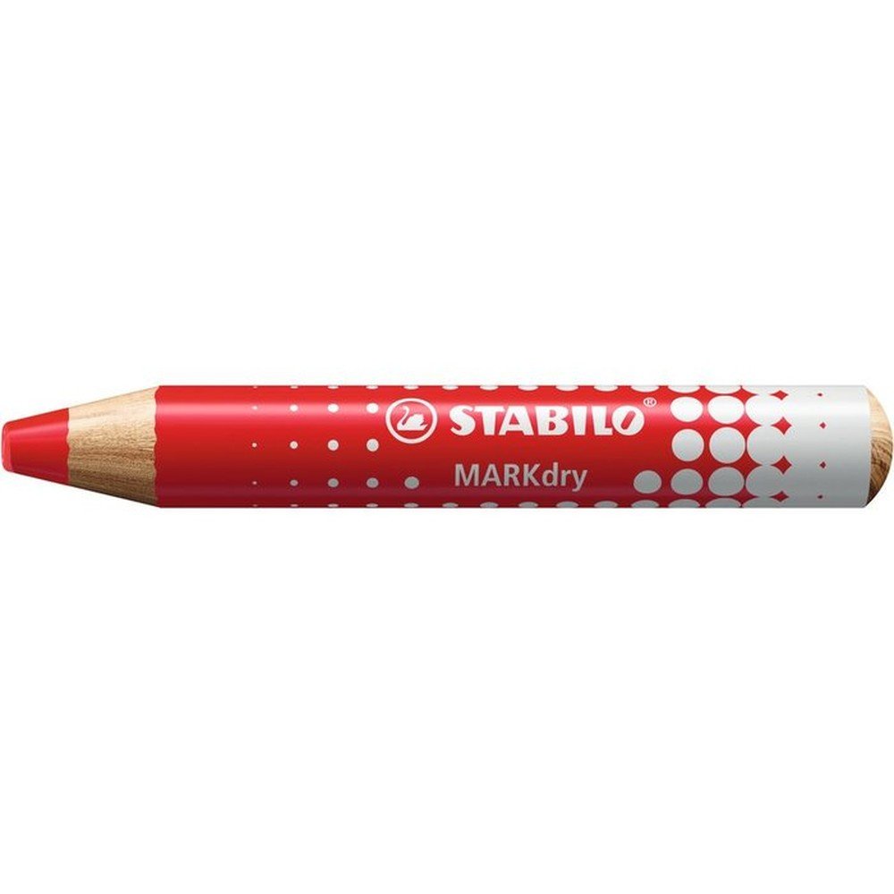 Lápiz Stabilo Markdry Pizarra Blanca Rojo Imagen principal del producto