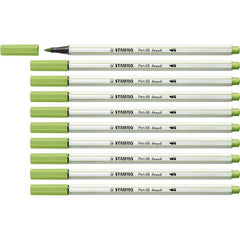 Rotulador Stabilo Pen 68 Brush Pistacho | Stabilo | Pack 10 Unidades