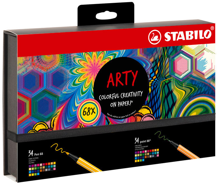 Set Stabilo Arty Line Hero 34 Pen 68 + 34 Point 88