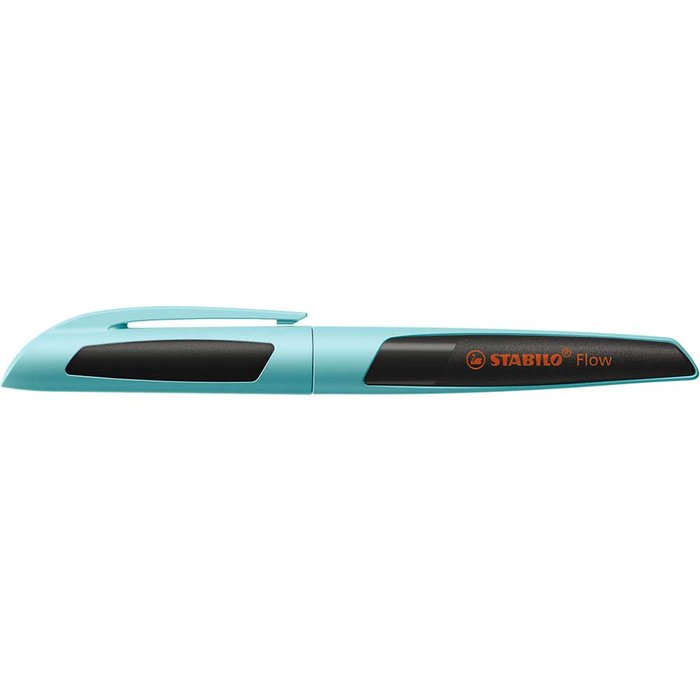 BOLIGRAFO CUERPO AZUL PURISTA STABILO FLOW TINTA COLOR AZUL | 1 UNIDADES | (STABILO) Imagen principal del producto