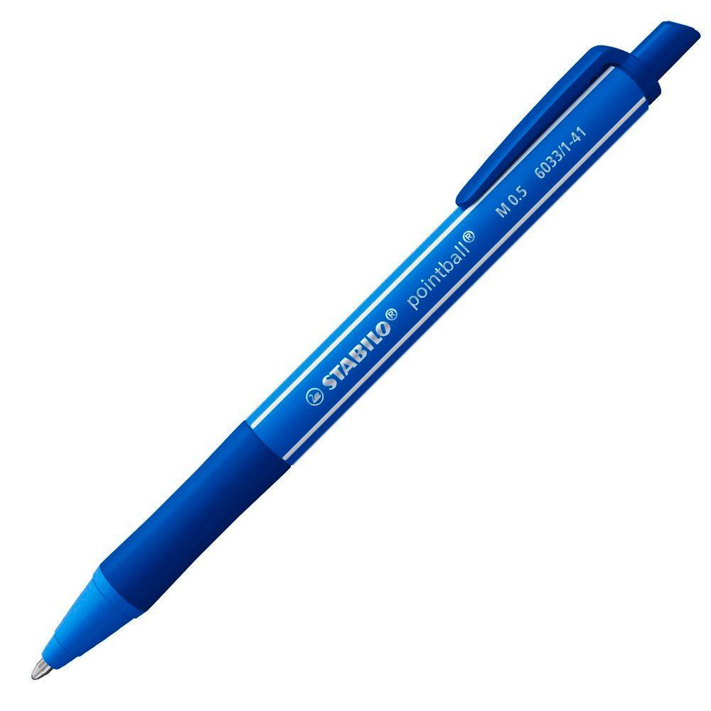 Boligrafo Stabilo Pointball Colorful Azul