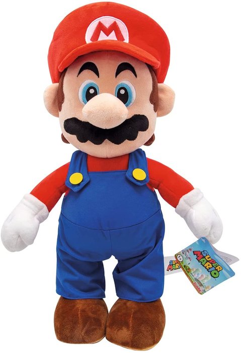 PELUCHE MARIO 50CM | PELUCHES DISNEY | 1 UNIDAD | 4006592069018 Imagen principal del producto