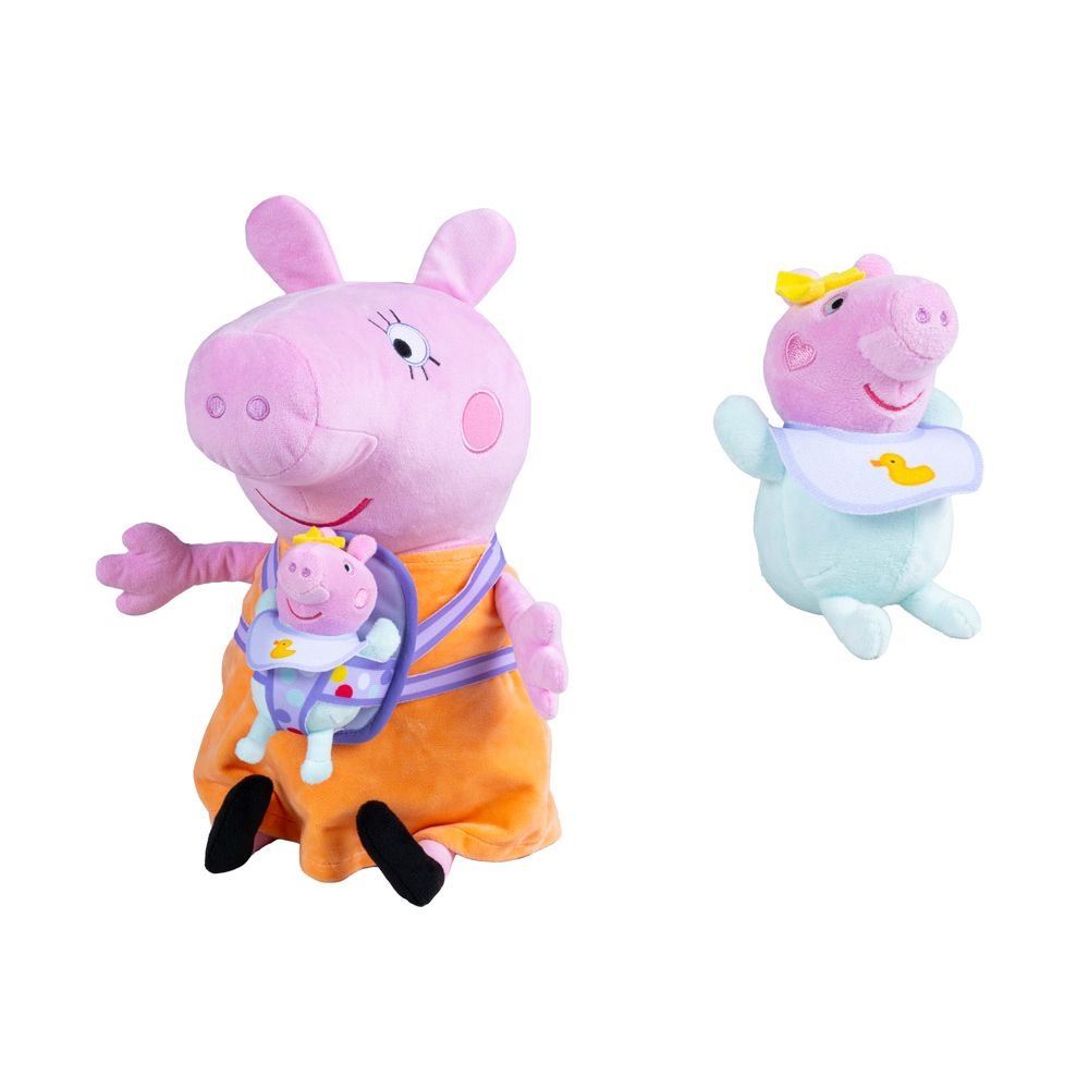 Peluche Mama Pig con Evie 33 cm Marca Disney Imagen principal del producto