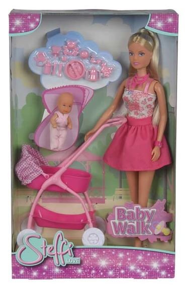 STEFFI LOVE PASEO BEBE 2 SURT | SIMBA TOYS | 1 UNIDAD | 4006592530679 Imagen principal del producto