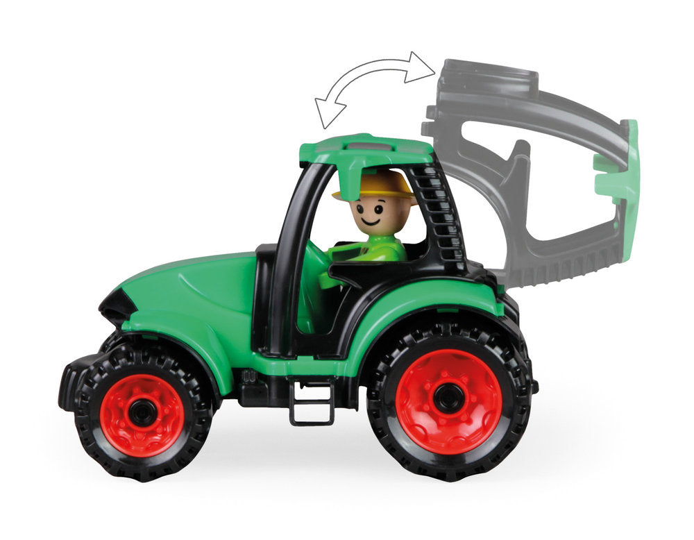 Tractor Lena Truckies con cabina de apertura