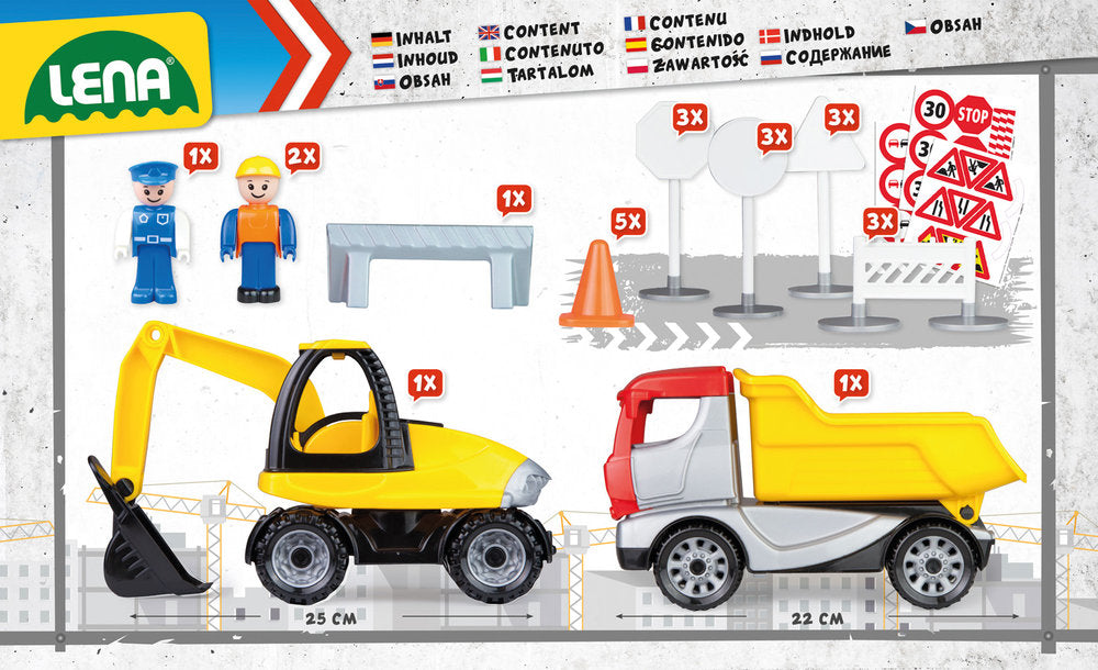 Set de construcción Truckies de Lena