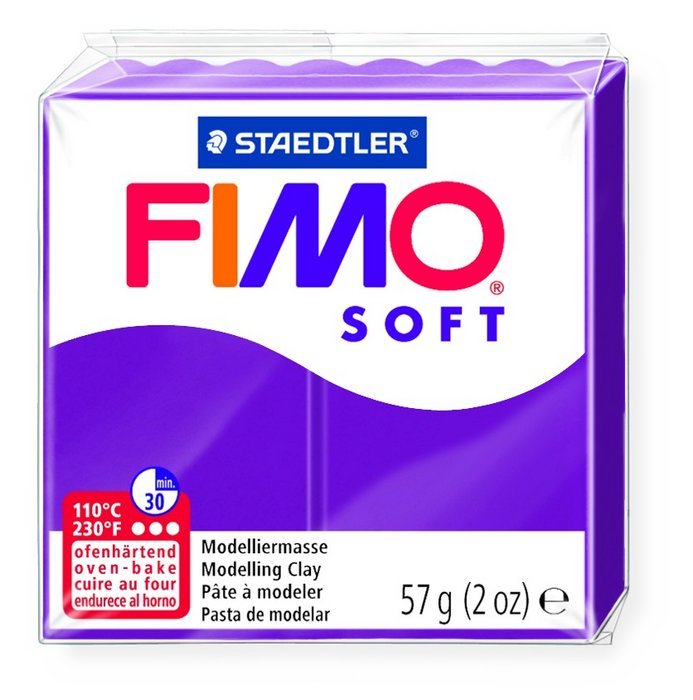 Pastilla 57 g Fimo Soft Purpura
