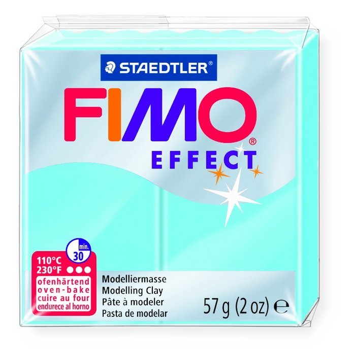Pastilla 57 g Fimo Effect Agua Pastel Marca Fimo