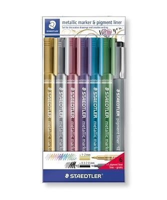 Marcadores Staedtler Metalizados 8323 6 Uds | Staedtler | Pack 1 Unidades