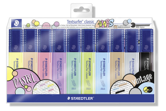 Marcador Staedtler Textsurfer 364 6 Pastel Y 4 Vintage | Staedtler | Pack 1 Unidades