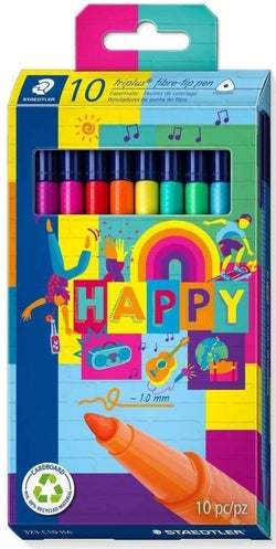 Rotuladores de fibra surtidos STAEDTLER 323 colores