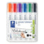 Rotulador Lumocolor Whiteboard Marker 351 6 Colores Vivos | Staedtler | Pack 1 Unidades