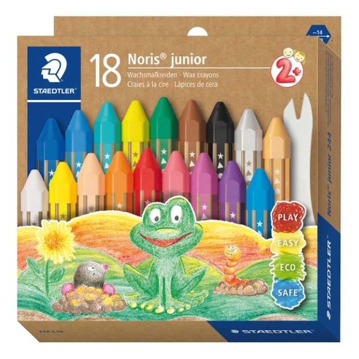 CERA NORIS JUNIOR 224 18 COLORES SURTIDOS | 1 UNIDADES | (STAEDTLER) Imagen principal del producto