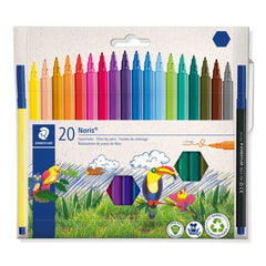 Rotulador Noris Club 326 C20 20 Unidades Surtidas | Staedtler | Pack 1 Unidades