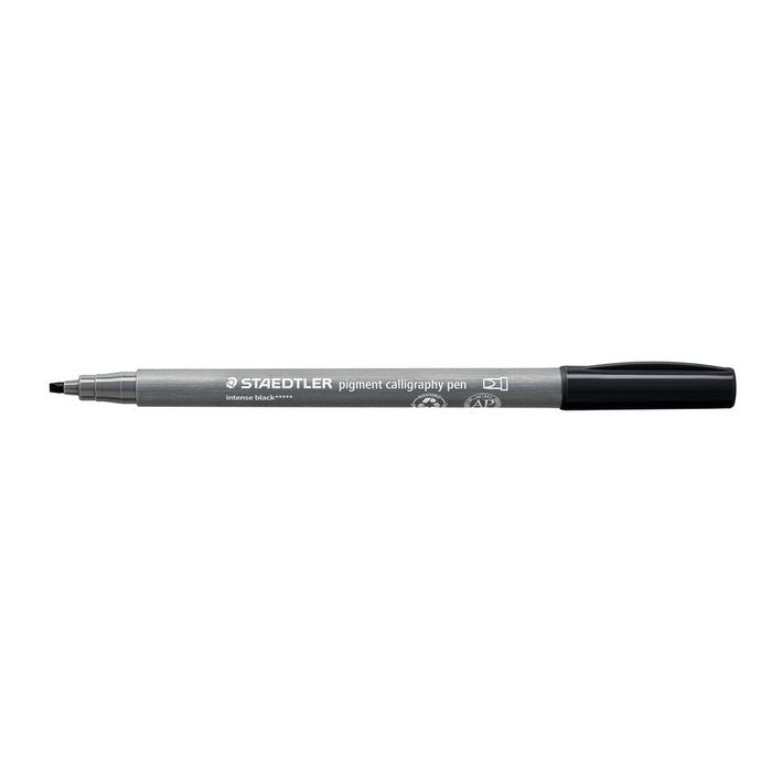 Rotulador Staedtler Pigment Caligrafia 375 Negro Intenso | Staedtler | Pack 10 Unidades Imagen principal del producto