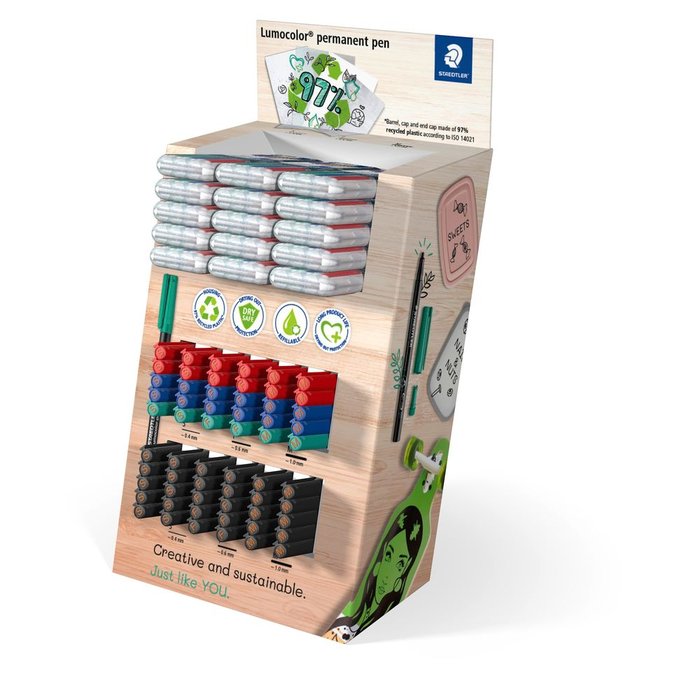 Exp 120 Rotulador Lumocolor Permanente Eco Edition STAEDTLER Imagen principal del producto