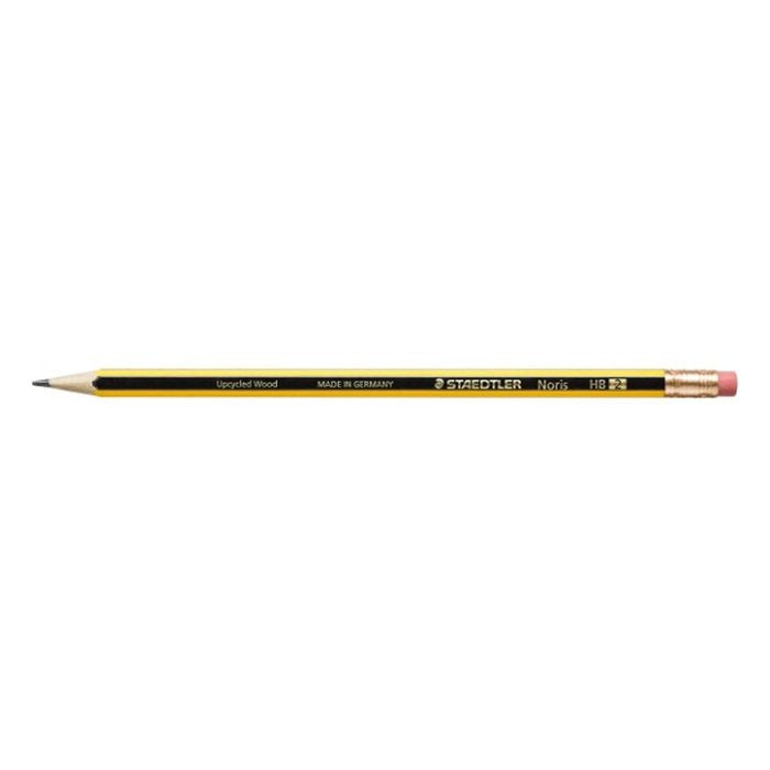 LAPIZ STAEDTLER NORIS 122 HB CON GOMA DE BORRAR | 12 UNIDADES | (STAEDTLER)