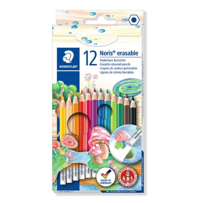LAPIZ NORIS BORRABLE 144 12 COLORES SURTIDOS | 1 UNIDADES | (STAEDTLER) Imagen principal del producto