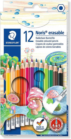 Lápices de colores borrables Noris STAEDTLER para dibujo y escritura Imagen principal del producto