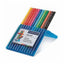 Estuche 12 lapices de colores surtidos ergosoft 157 triangulares