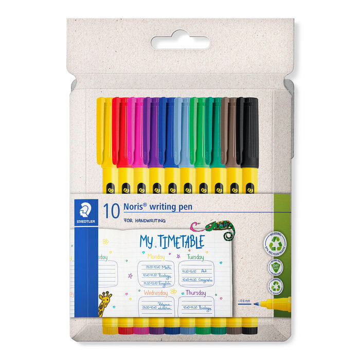 Rotulador Staedtler Noris 307 Estuche 10 unidades surtido Imagen principal del producto