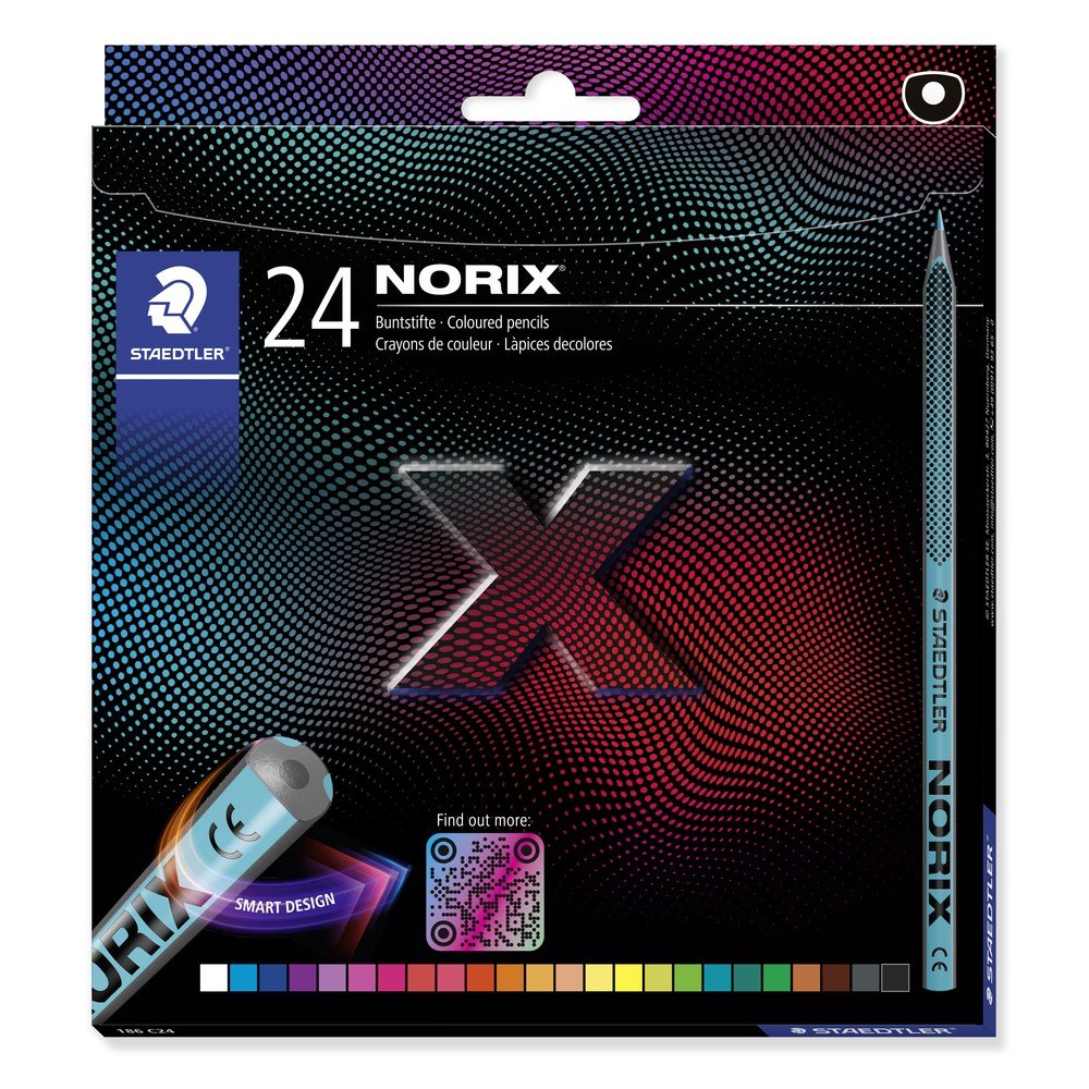 Lápiz Staedtler Norix 24 Colores Surtidos Imagen principal del producto