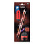Blister 2 lápices Norix con afilapiz y goma Staedtler