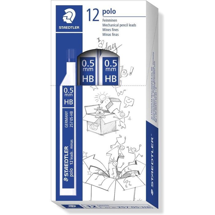 MINAS STAEDTLER POLO 05 HB | 12 UNIDADES | (STAEDTLER) Imagen principal del producto