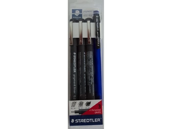 ROTULADOR CALIBRADO 308 BLISTER 02-04-08 + PORTAMINAS GRATI | 10 UNIDADES | (STAEDTLER)