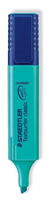 C/10 MARCADORES FLUORESCENTES TURQUESA TEXTSURFER 364-35