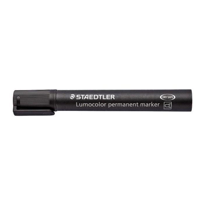 Rotulador Lumocolor 352 Negro Grueso | Staedtler | Pack 10 Unidades