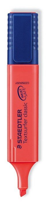 C/10 MARCADORES FLUORESCENTES ROJO TEXTSURFER 364-2 Imagen principal del producto