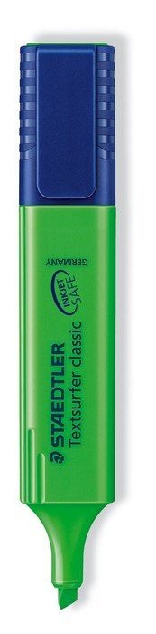 Marcador Fluoresc 364-5 Textsurfer Verde | Staedtler | Pack 10 Unidades