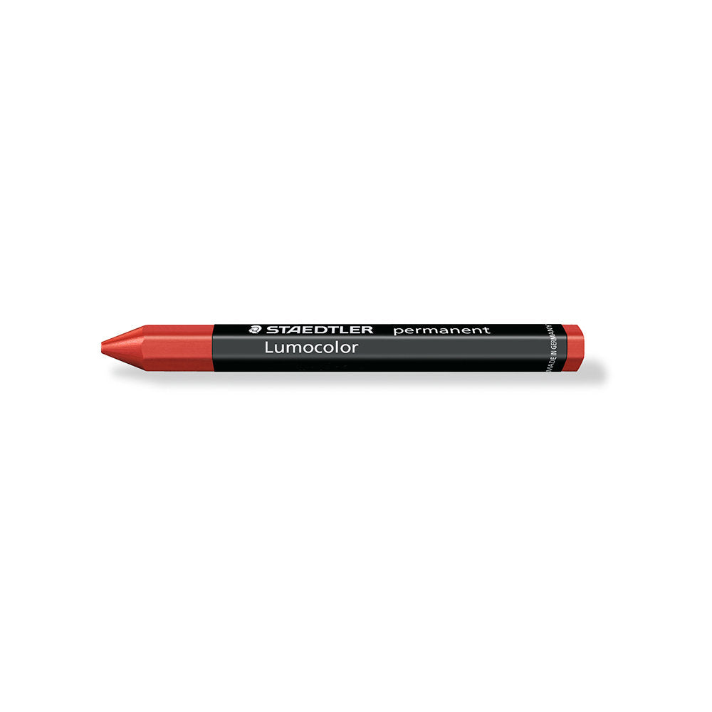 Cera Staedtler Lumocolor Permanent Omnigraph Rojo