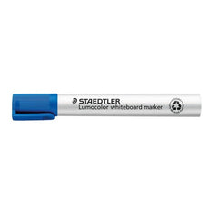 Rotulador Lumocolor 351-3 Azul Conico Pizarra Blanca | Staedtler | Pack 10 Unidades