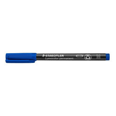 Rotulador Lumocolor 317 Medio Azul | Staedtler | Pack 10 Unidades