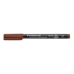 Rotulador Lumocolor 317 Medio Marron | Staedtler | Pack 10 Unidades