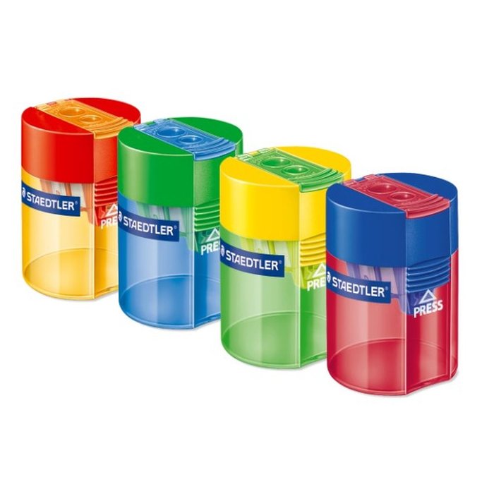 AFILALAPIZ STAEDTLER 512 DOS USOS CON DEPOSITO | 10 UNIDADES | (STAEDTLER)
