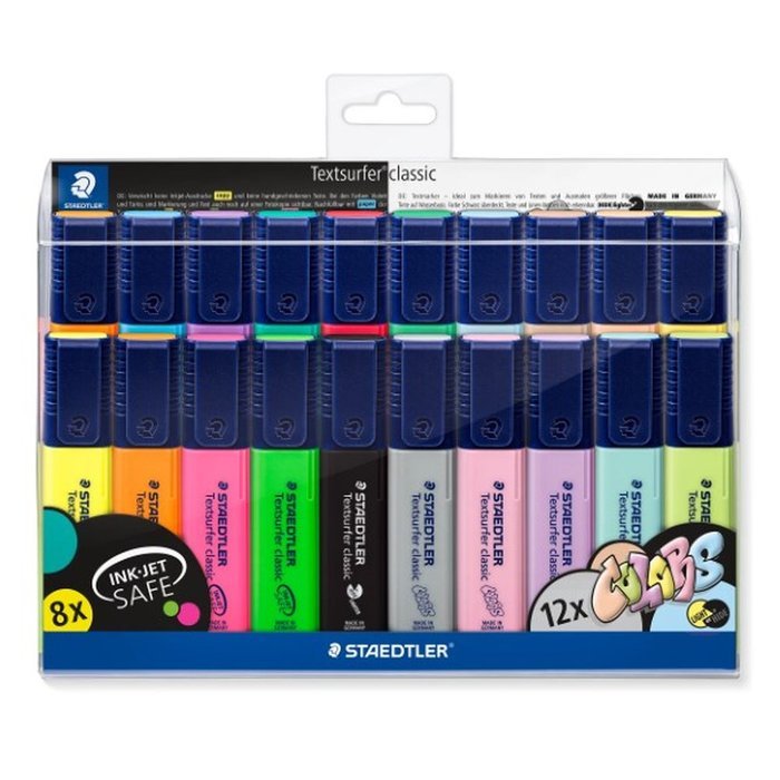 Rotulador Staedtler Textsurfer Classic 364 Estuche 20 Color | Staedtler | Pack 1 Unidades Imagen principal del producto