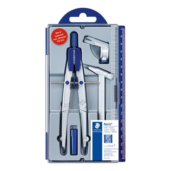 COMPAS ESCOLAR NORIS CLUB 550 02 | 1 UNIDADES | (STAEDTLER) Imagen principal del producto