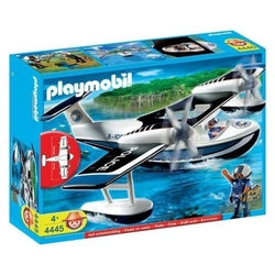 Juego educativo hidroavion Playmobil para niños