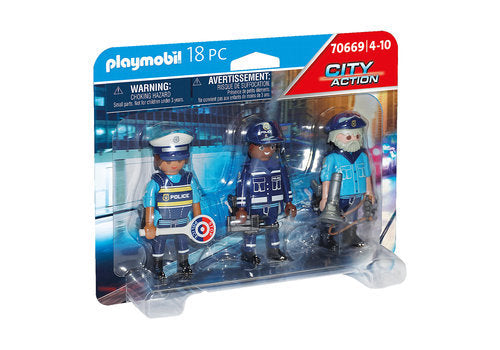 Set de Figuras Policía Playmobil Imagen principal del producto
